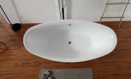 Акриловая ванна ABBER AB9248 белая фото 5