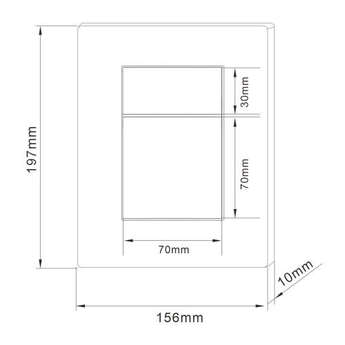 Комплект подвесной унитаз  AC1100 белый с инсталляцией AC0108 и кнопкой AC0123 хром глянцевый смыв каскадный фото 8