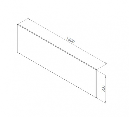 Панель фронтальная для ванны AM.PM Inspire V2.0 W52A-180-080W-P фото 3
