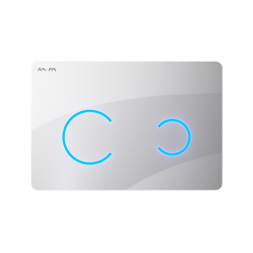 Клавиша для инсталляции Touchless Pro, сенсорная бесконтактная, стекло AM.PM Touch Pro I0450B01 фото 5