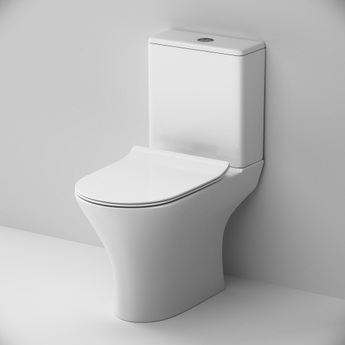 Унитаз-компакт FlashClean с сиденьем микролифт AM.PM Sense C748600SC фото 6