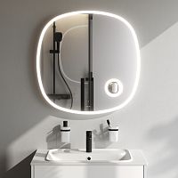 Зеркало с контурной LED-подсветкой, ИК сенсором и косметическим зеркалом, 80 см AM.PM Func M8FMOX0803SA
