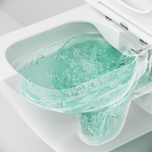 Унитаз подвесной FlashClean с сиденьем микролифт AM.PM Spirit V2.0 C701701SC фото 8
