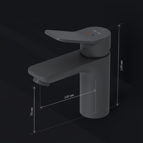 Смеситель для раковины AM.PM X-Joy F85A02122 фото 2