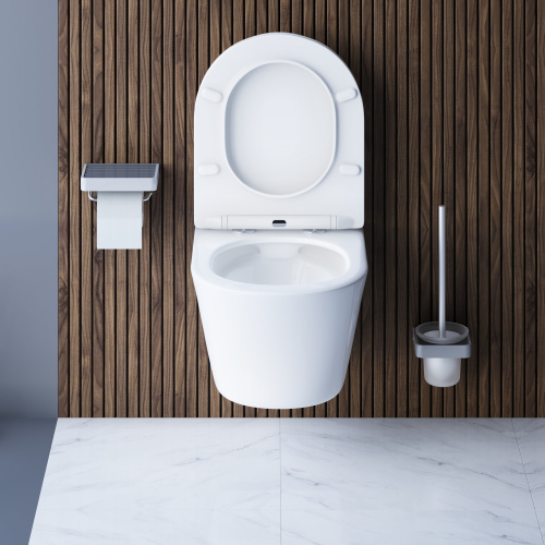 Унитаз подвесной безободковый с сиденьем микролифт Damixa Skyline DX35C1700SC фото 7