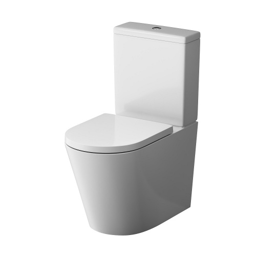 Унитаз-компакт безободковый с сиденьем микролифт AM.PM Func C8F8600SC фото 3