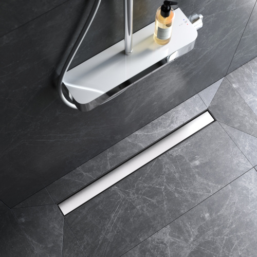 Трап для душа линейный, универсальный затвор Tile, 80 см AM.PM MasterFlow W01SC-U11-080-04SB фото 7