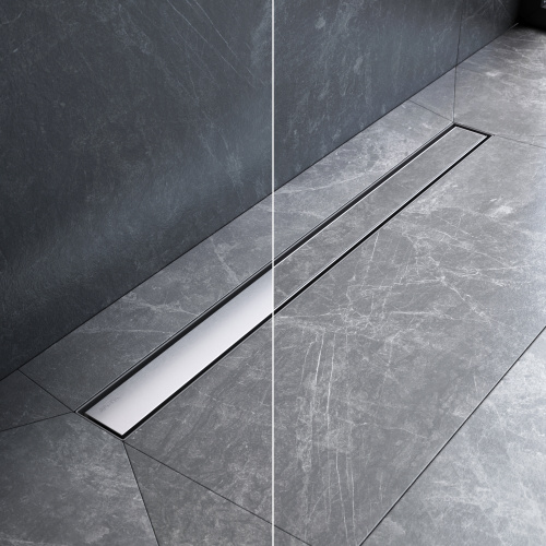Трап для душа линейный, универсальный затвор Tile, 80 см AM.PM MasterFlow W01SC-U11-080-04SB