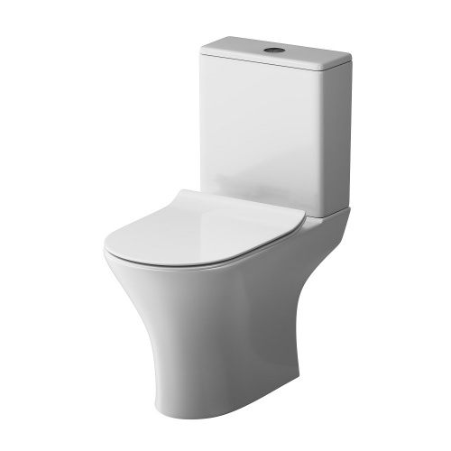 Унитаз-компакт FlashClean с сиденьем микролифт AM.PM Sense C748600SC фото 3