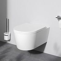 Унитаз подвесной FlashClean с сиденьем микролифт AM.PM Func C8F1701SC