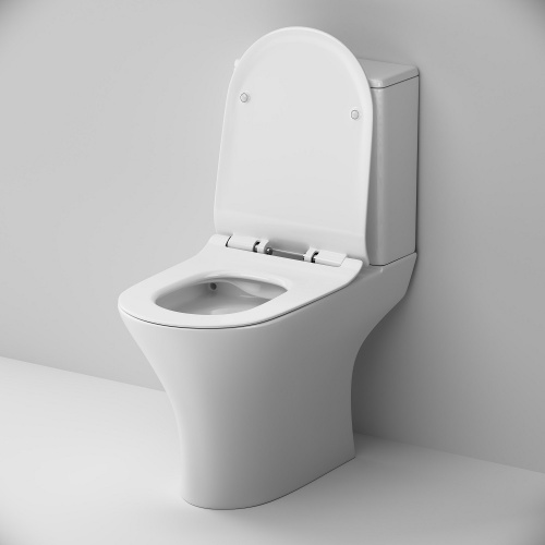 Унитаз-компакт FlashClean с сиденьем микролифт AM.PM Sense C748600SC фото 7
