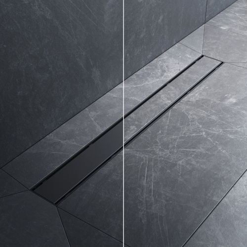 Трап для душа линейный, универсальный затвор Tile, 70 см AM.PM PrimeFlow W02SC-U11-070-04BM