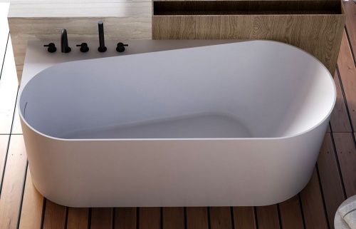 Акриловая ванна ABBER AB9496-1.5 L белая