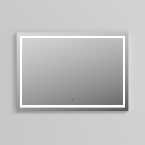 Универсальное зеркало настенное с контурной LED-подсветкой, 100 см AM.PM Gem M91AMOX1001WG фото 6