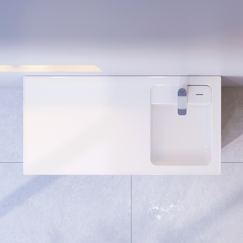 Раковина мебельная над стиральной машиной, правая, 100 см AM.PM X-Joy M85AWPR1001WG
