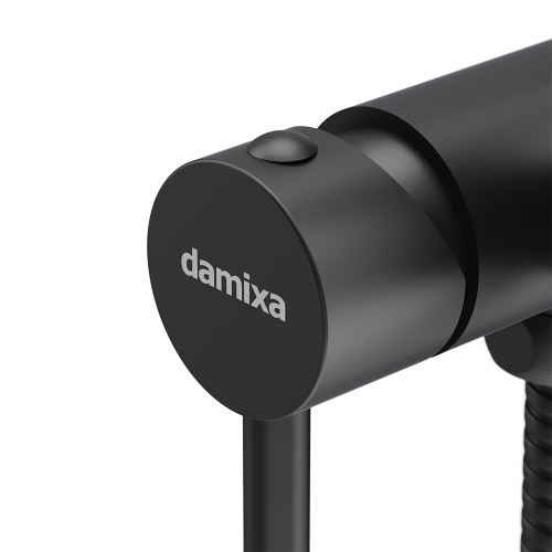 Смеситель, монтируемый в стену, с гигиеническим душем и держателем Damixa Option 217000000 фото 6