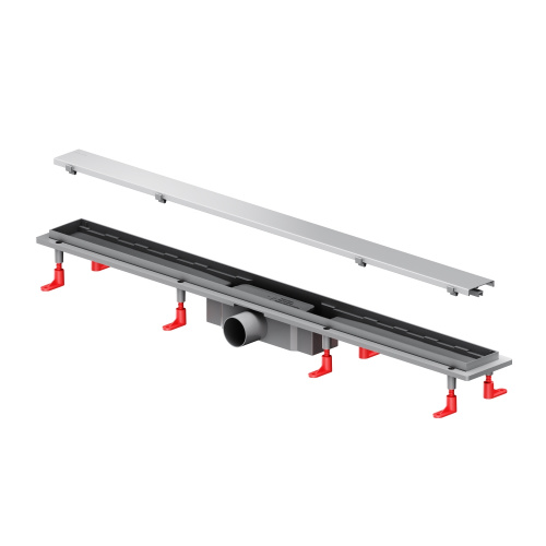 Трап для душа линейный, универсальный затвор Tile, 90 см AM.PM PrimeFlow W02SC-U11-090-04SB фото 6