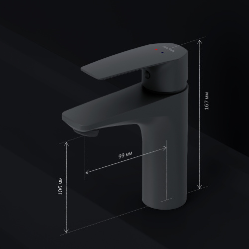 Смеситель для раковины AM.PM Gem F90A02122 фото 8