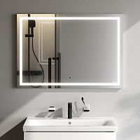 Универсальное зеркало настенное с контурной LED-подсветкой, 100 см AM.PM Gem M91AMOX1001WG