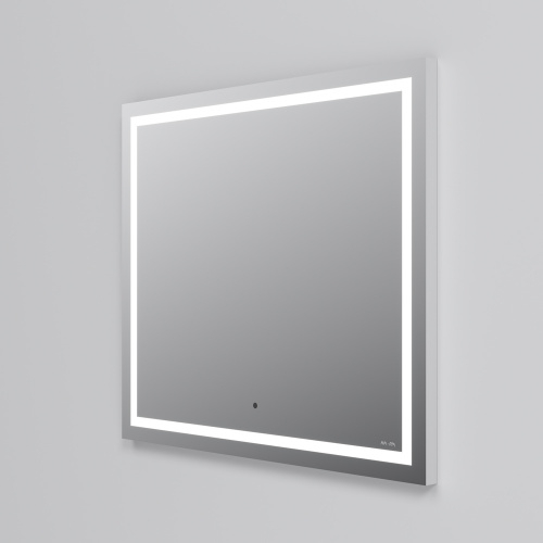 Универсальное зеркало настенное с контурной LED-подсветкой, 80 см AM.PM Gem M91AMOX0801WG фото 7