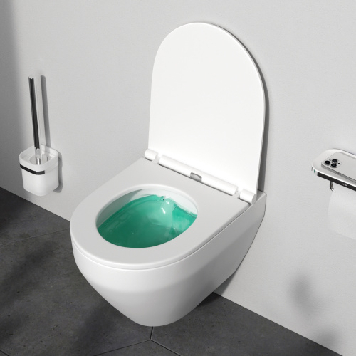Унитаз подвесной FlashClean с сиденьем микролифт AM.PM Spirit V2.0 C701700SC фото 3