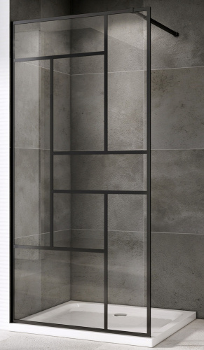 Душевая перегородка 120x200  ABBER Immer Offen AG63120B