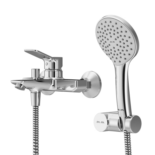 Смеситель для ванны и душа с душевым набором AM.PM X-Joy F85A15000 фото 10