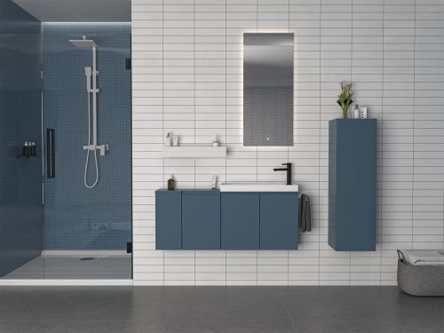 Зеркало ORKA Ferla ORK1001B+ 40x90 c LED подсветкой фото 3
