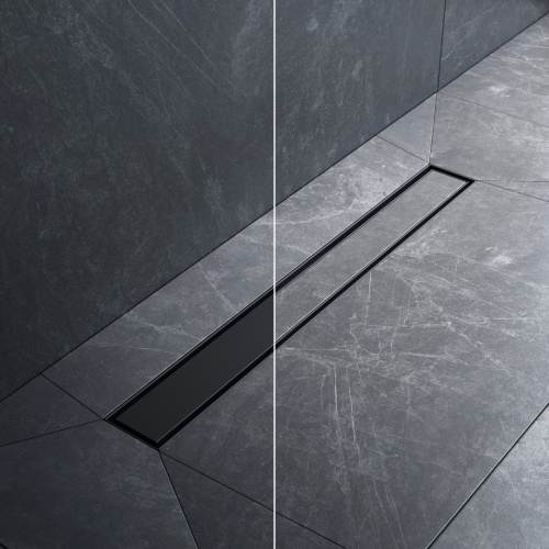 Трап для душа линейный, универсальный затвор Tile, 60 см AM.PM MasterFlow W01SC-U11-060-04BM