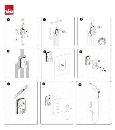 Душевая система Timo Selene SX-3069/00SM (1113) chrome фото 6