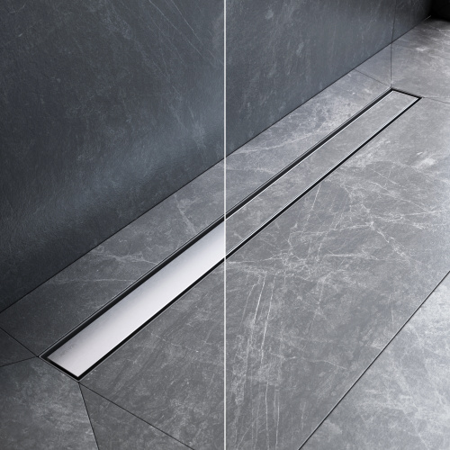 Трап для душа линейный, универсальный затвор Tile, 90 см AM.PM MasterFlow W01SC-U11-090-04SB