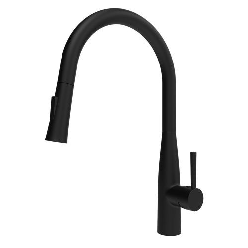 Смеситель для кухни Raiber premium RPB-011 коллекция Graceful, матовый черный